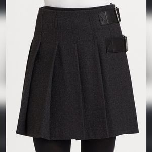 Authentic Burberry Wool Pleated Skirt